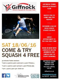 Come and Try Day 18 June